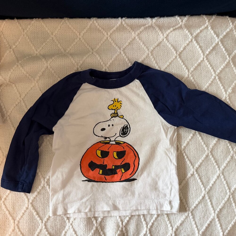 Hanna Andersson Peanuts Snoopy Jack O' Lantern - 2T